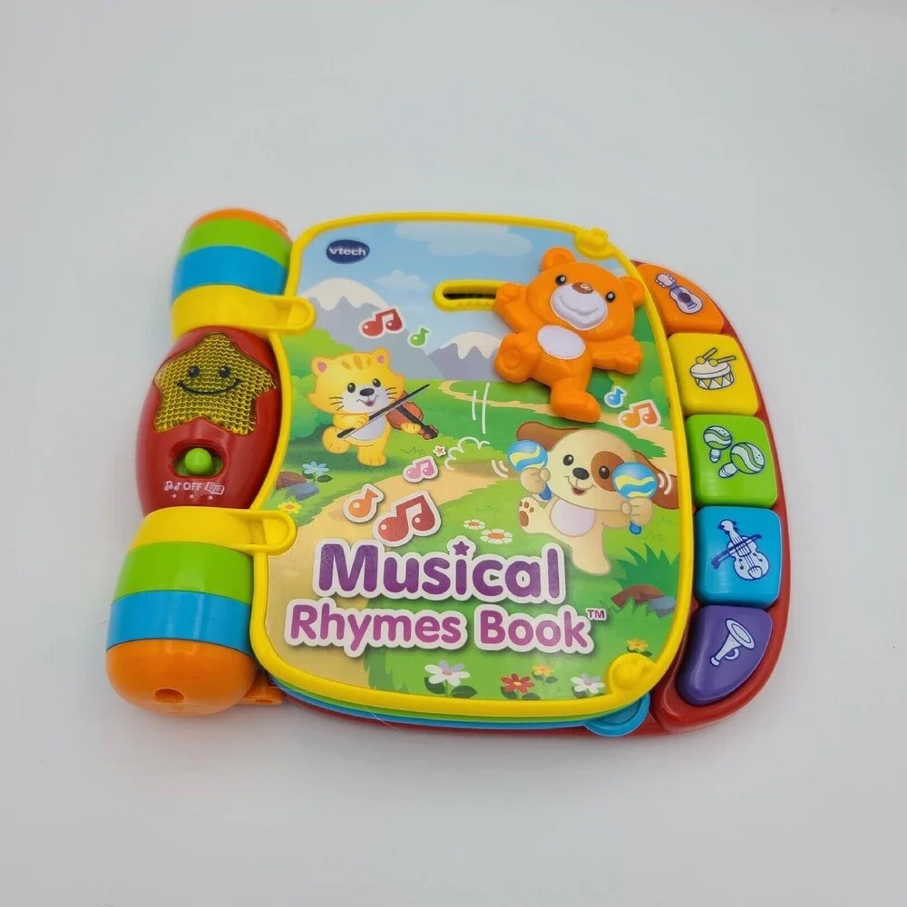 VTech Baby Toys Musical Rhymes Book Learning Educational Works
